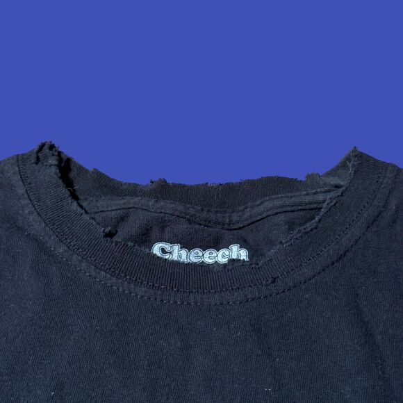 Cheech & Chong Sturgis T Shirt Cotton Motorcycle Black Size Small Dog Biker - Picture 3 of 8